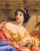 Simon Vouet The Muses Urania and Calliope oil painting